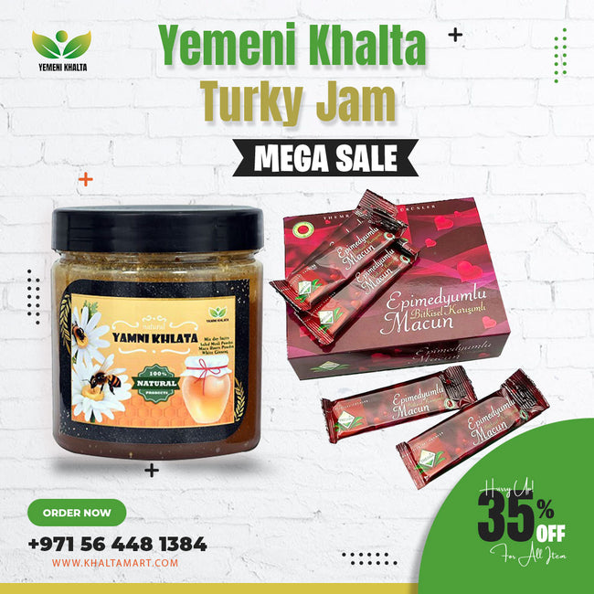 Yemeni Khalta 500GM & Turkey Jam – Premium Traditional Blend Hover Image